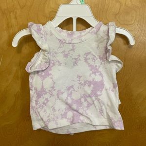 Grayson Mini by Target. Purple and white tie-dye set.